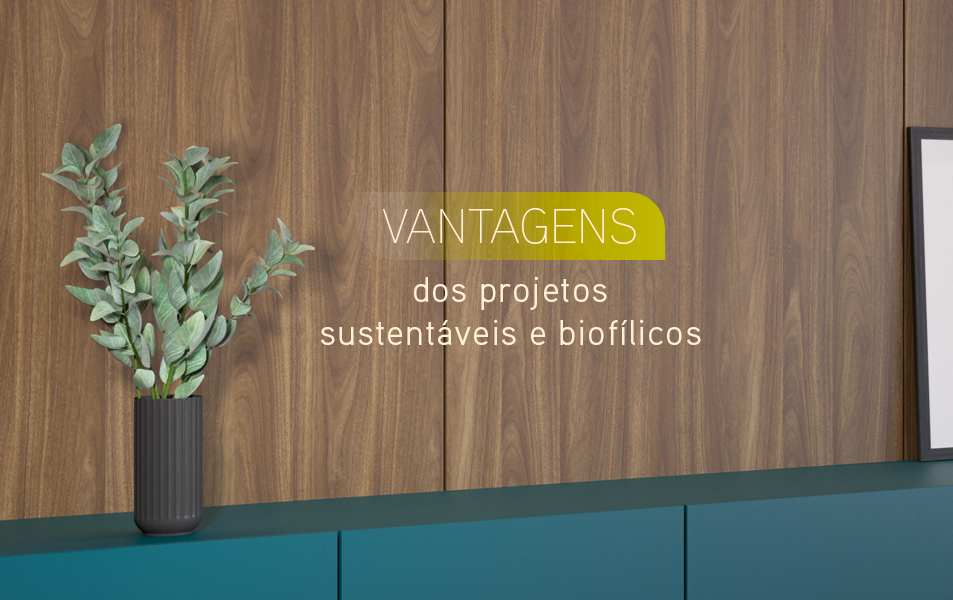 Vantagens de projetos sustentáveis com design biofílico