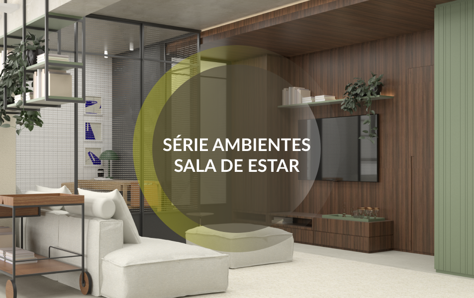 Série Ambientes #2 – Sala de estar: projetos funcionais e modernos criados por Renato Mendonça