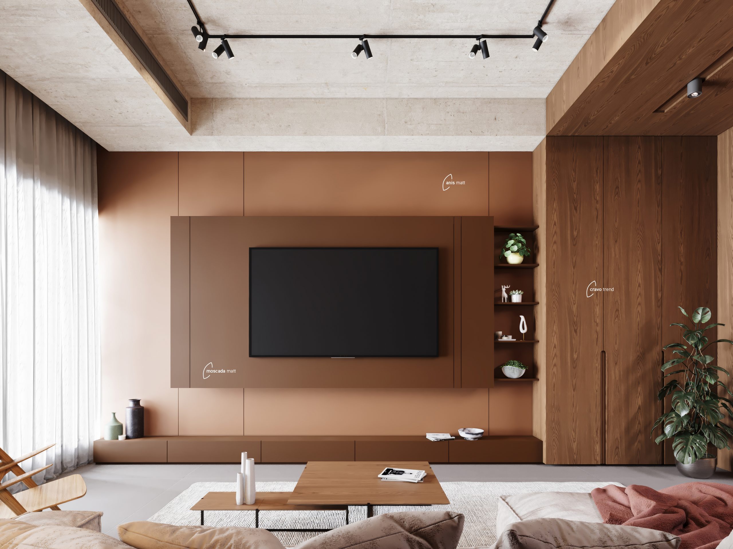 02- Sala de TV Cravo, Moscada e Anis - imagem 02