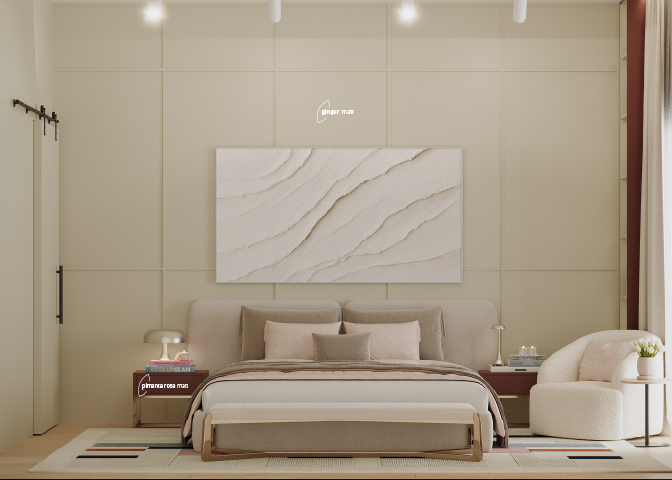 19- Quarto de solteira - Pimenta Rosa (matt) e Ginger - imagem 02