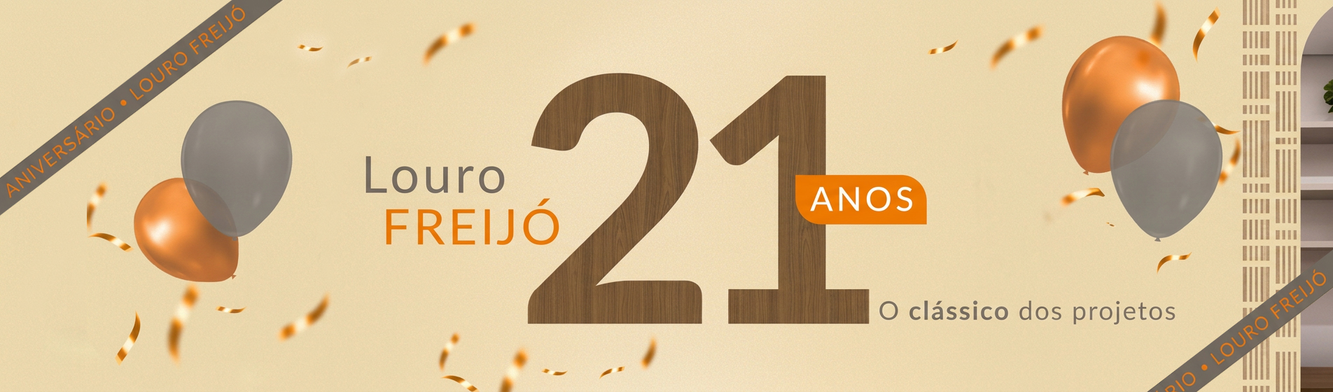 Louro Freijó - aniversário 21 anos