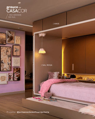 Cama - Quarto da Menina - Aclaene de Melo