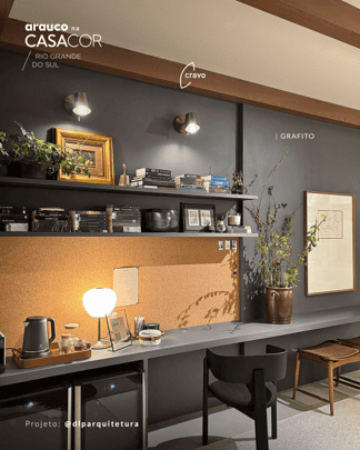 Área office - Estar a Gusto - CASACOR RS 2026