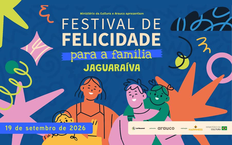 Festival de Felicidade para a Família reúne comunidade de Jaguariaíva em celebração aos 203 anos do município e aos 25 anos da Arauco na cidade